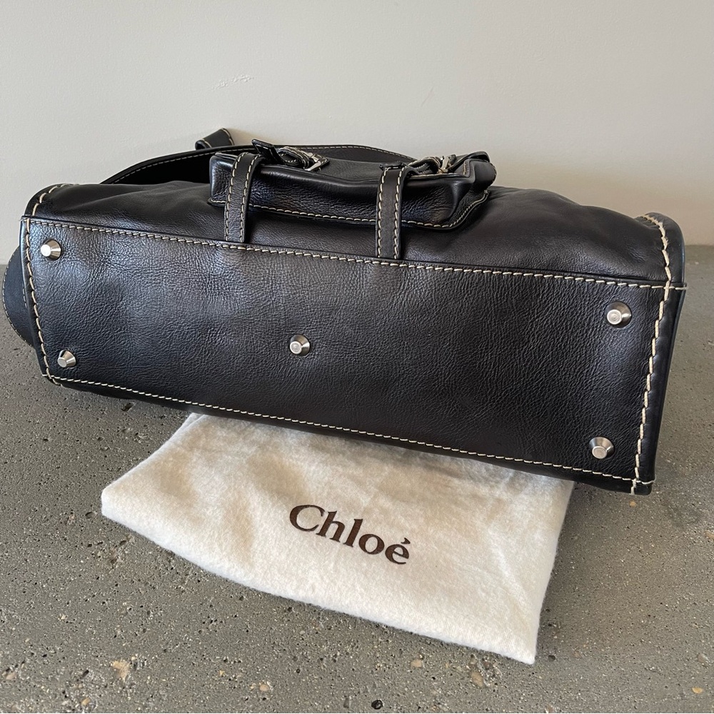 CHLOE EDITH Medium Leather Shoulder Bag - Picture 10 of 15